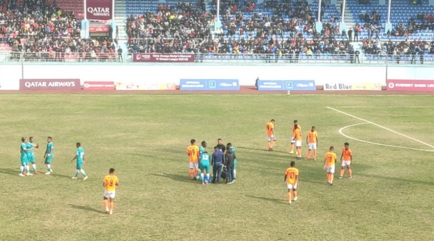 ‘ए’ डिभिजन लिग - एपीएफमाथि च्यासलको संघर्षपूर्ण जित