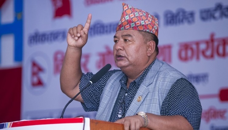 श्रममन्त्री श्रेष्ठले भने- संविधान बचाउन गठबन्धन