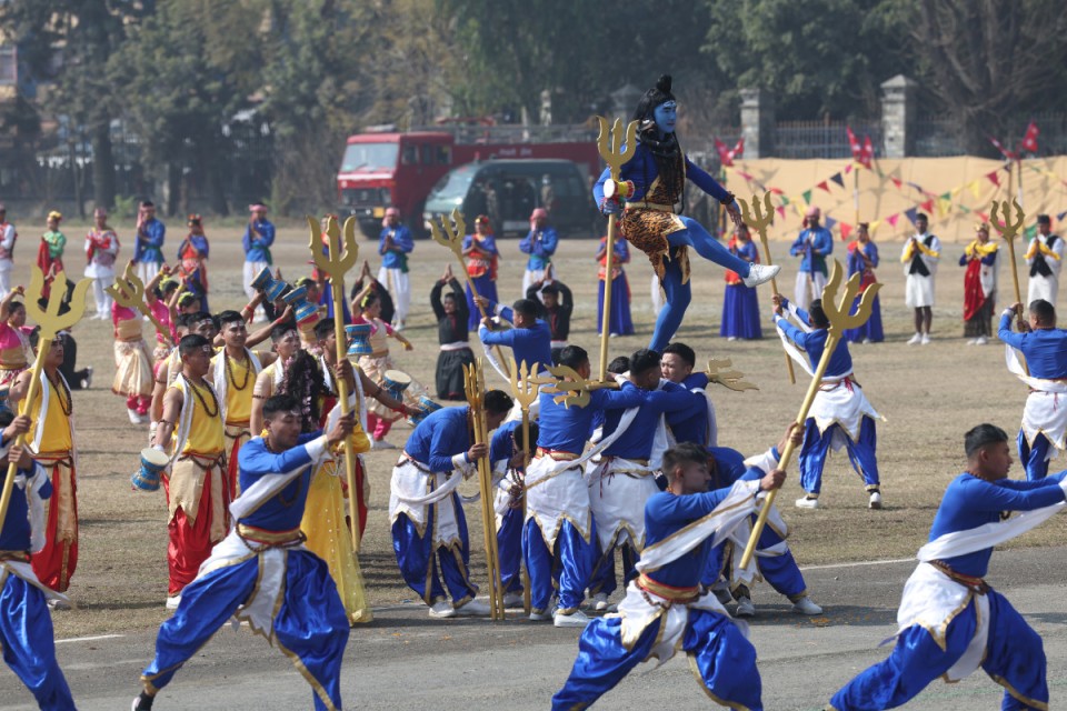 नेपाली सेनाले हर्षोल्लासका साथ मनायो २६३ औं स्थापना दिवस