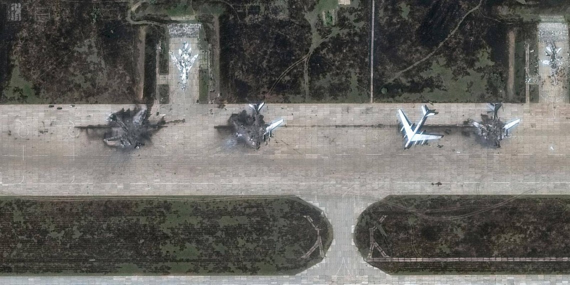 ‘अपरेशन स्पाइडरवेब’- युक्रेनको ड्रोन आक्रमणले पाँच रुसी सैन्य अड्डामा ठूलो क्षति