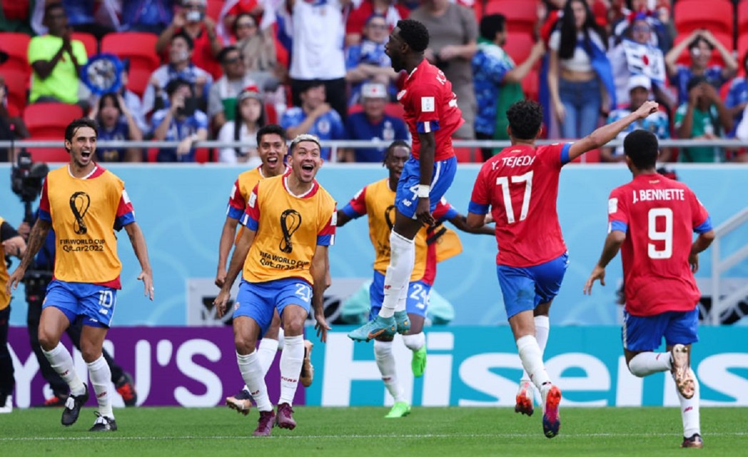 फिफा विश्वकपमा जापानलाई हराउँदै कोस्टारिकाको जित