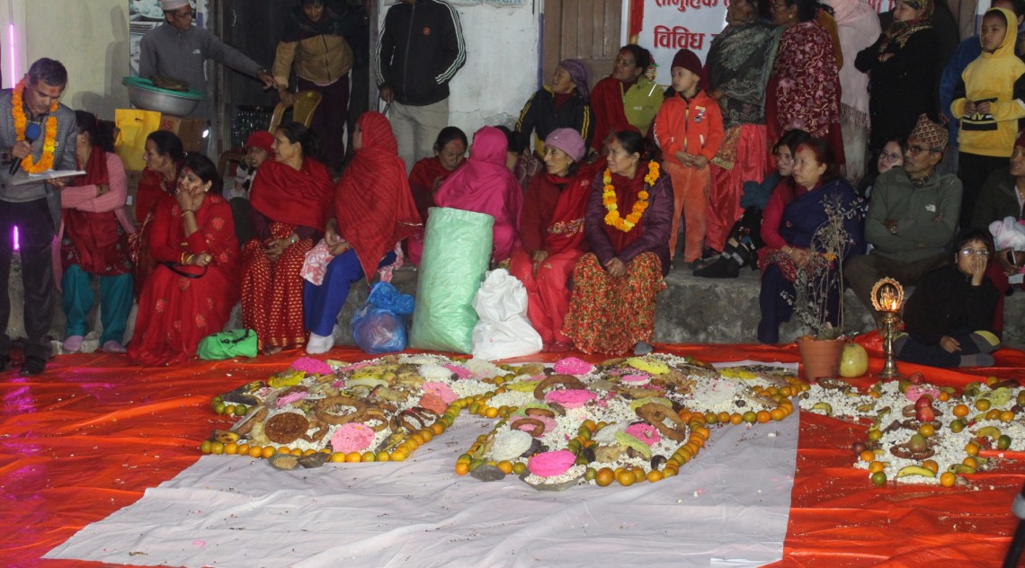 यसरी मनाइयो गोरखामा मकै सुकाउने पर्व