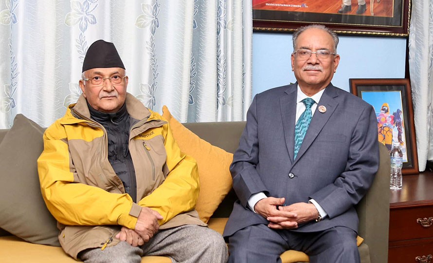 माधव वा सुवासलाई राष्ट्रपतिको उम्मेदवार बनाउन प्रचण्डसमक्ष ओलीको प्रस्ताव