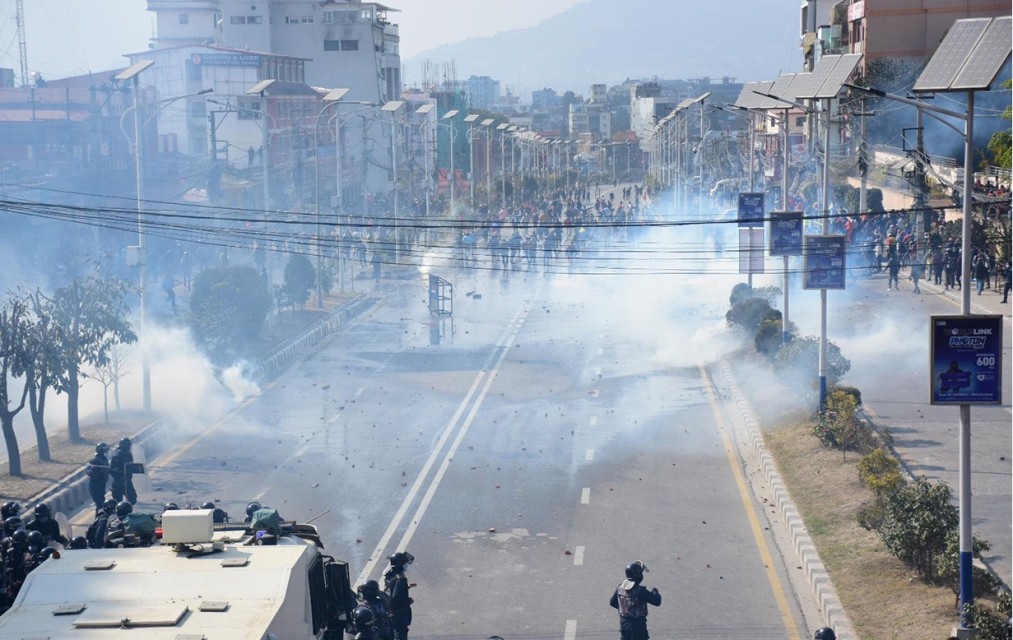 काठमाडौंको बानेश्वरबाट एमसीसीविरुद्ध प्रदर्शन गर्ने १३७ जना पक्राउ