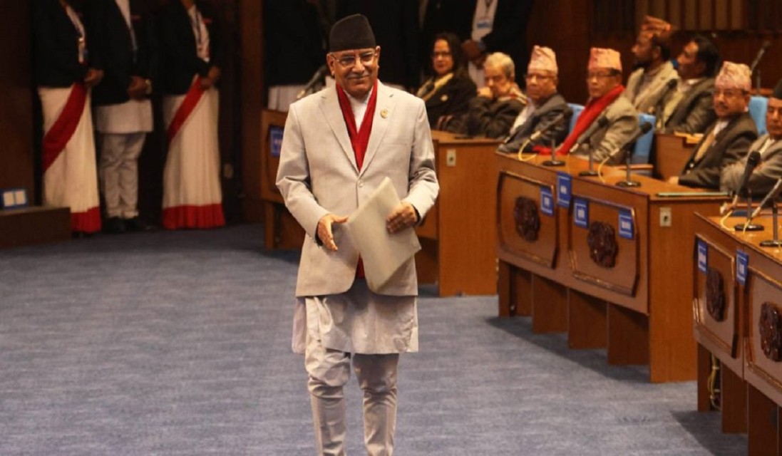 प्रधानमन्त्री प्रचण्डले विश्वासको मत लिँदा २७० जना सांसदमात्र उपस्थित, यी हुन् अनुपस्थित सांसद