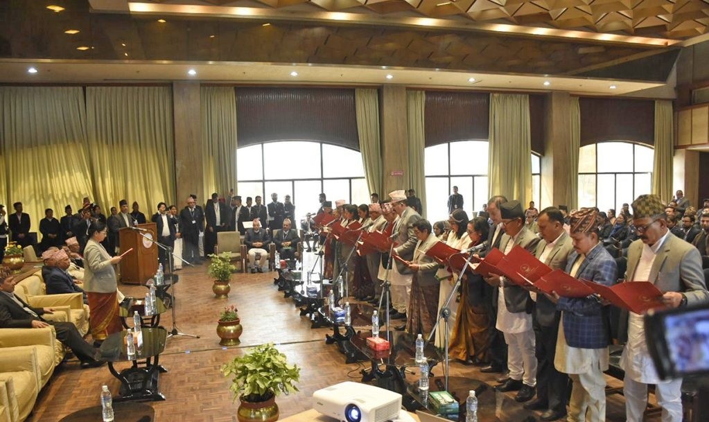 नवनिर्वाचित राष्ट्रिय सभा सदस्यले लिए शपथ 