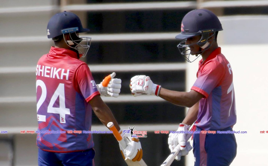 रोहित ५ सय रन पूरा गर्ने पहिलो नेपाली खेलाडी 