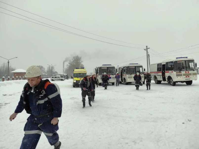 रुसको एक कोइलाखानीमा आगलागी : ५२ जना मजदुरको निसास्सिएर मृत्यु, ५० जना घाइते