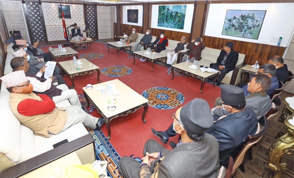 सर्वदलीय बैठक आज बिहान ९ बजे बस्दै, निर्वाचनलगायत विषयमा छलफल हुने