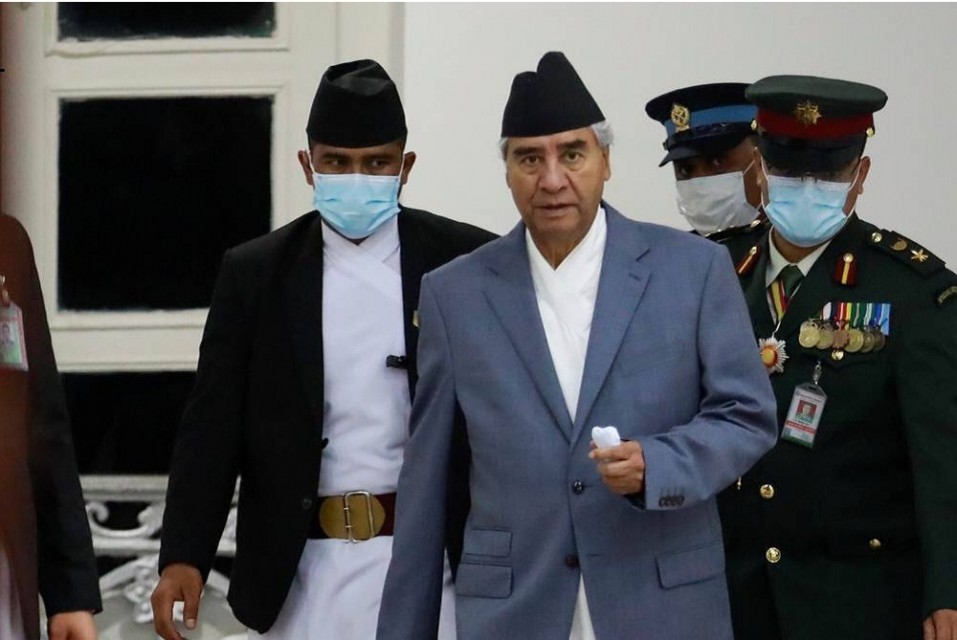 प्रधानमन्त्री देउवा बेलायत प्रस्थान 