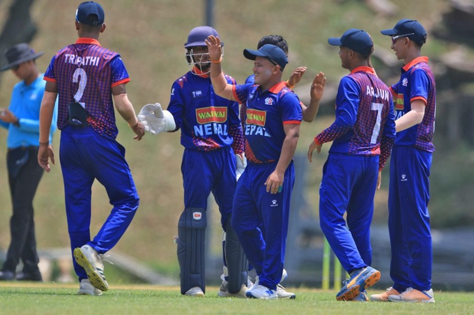 एसीसी यू—१९ प्रिमियर कपमा नेपालको लगातार दोस्रो जित 