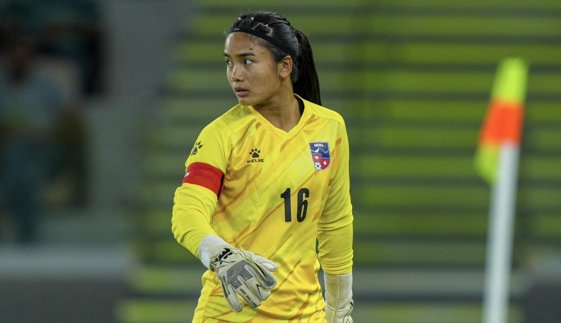 ‘राजनीतिको फोहोरी खेलले हाम्रो अवसर खोसियो’ - गोलकिपर अन्जिला