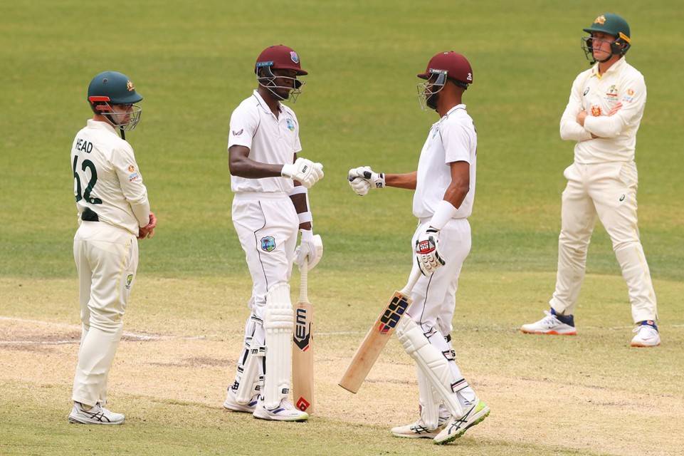 पहिलो टेस्ट क्रिकेटमा अस्ट्रेलियासँग वेस्ट इन्डिज पराजित