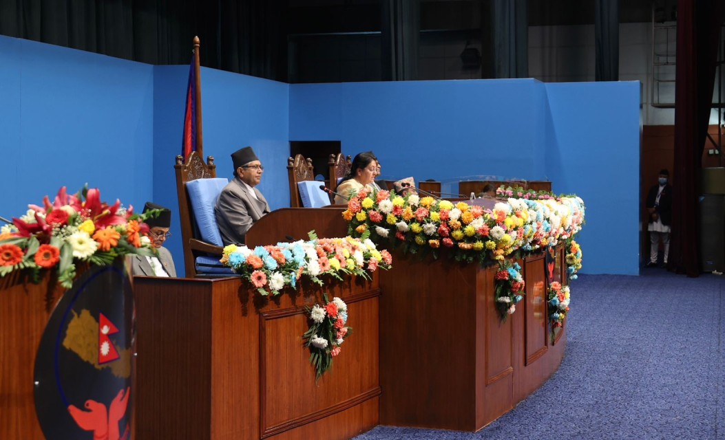 यस्तो छ, संघीय संसद्‍मा राष्ट्रपतिको सम्बोधन (पूर्णपाठ)