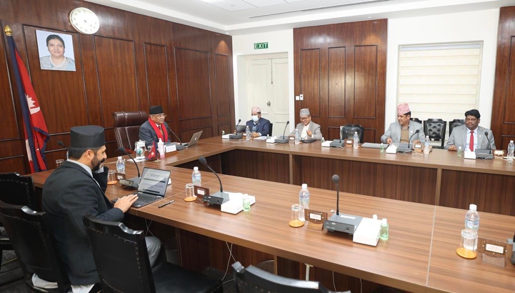 मन्त्रीपरिषद बैठक बस्दै, राष्ट्रपति निर्वाचनबारे छलफल हुने