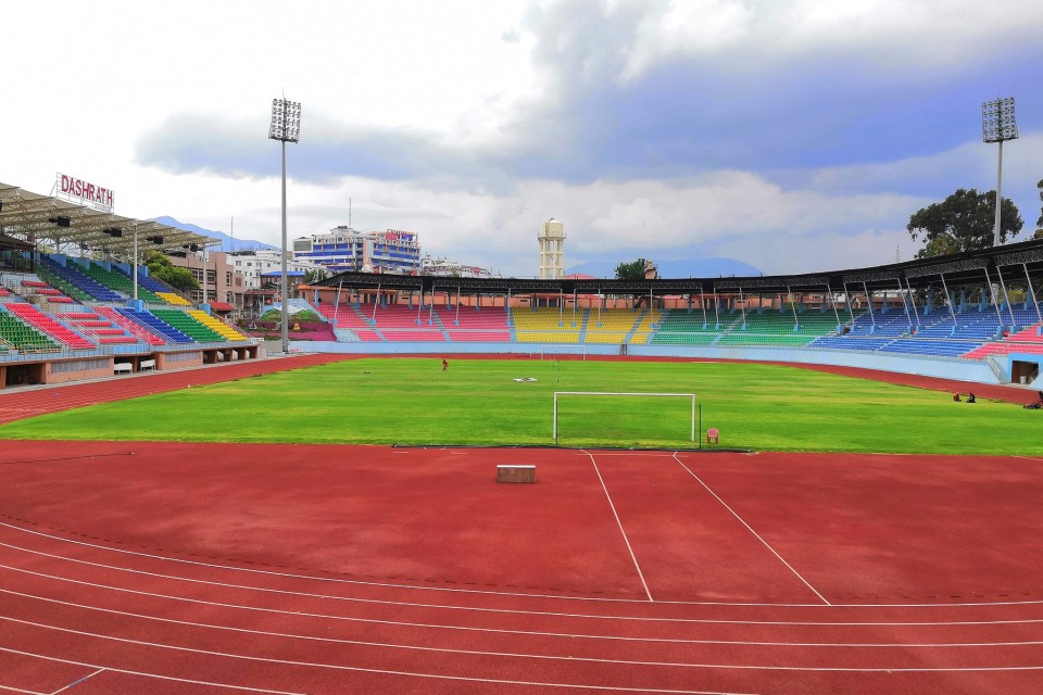 नेपाल र चीनका युवा टोलीबीच मैत्रीपूर्ण फुटबल हुँदै