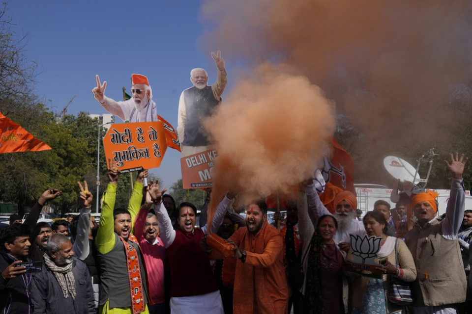 भाजपाले  २७ वर्षपछि दिल्ली सरकार बनाउने 