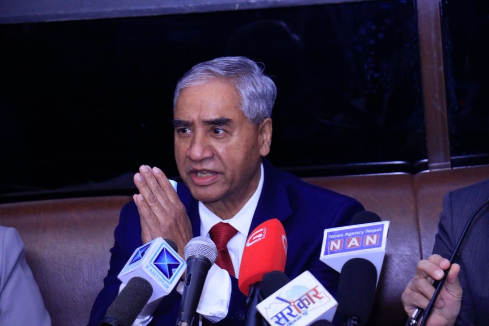 काँग्रेस सभापतिमा देउवा भारी मतान्तरका साथ विजयी