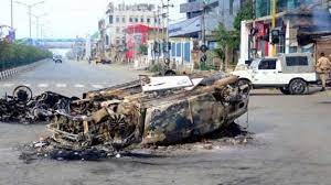 मणिपुरमा फेरि हिंसा भड्कियो, चार जनाको मृत्यु