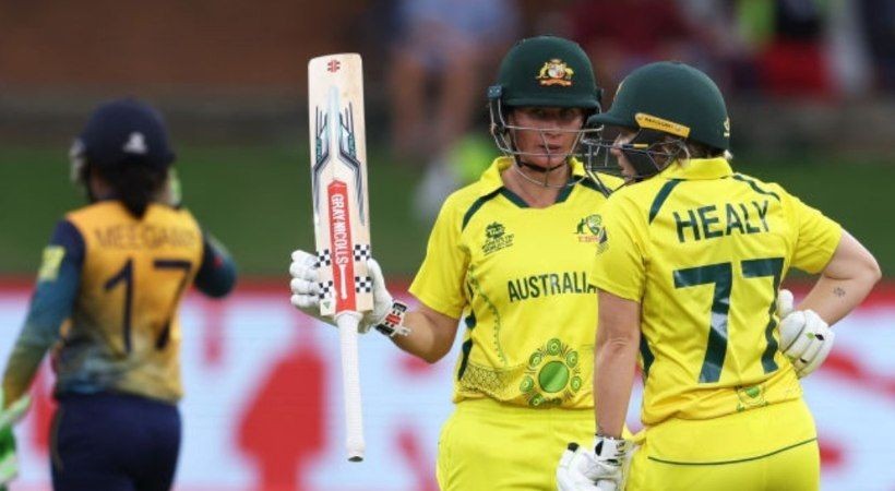 महिला टी–२० विश्व कपमा अस्ट्रेलियाले श्रीलङ्कालाई १० विकेटले हरायो