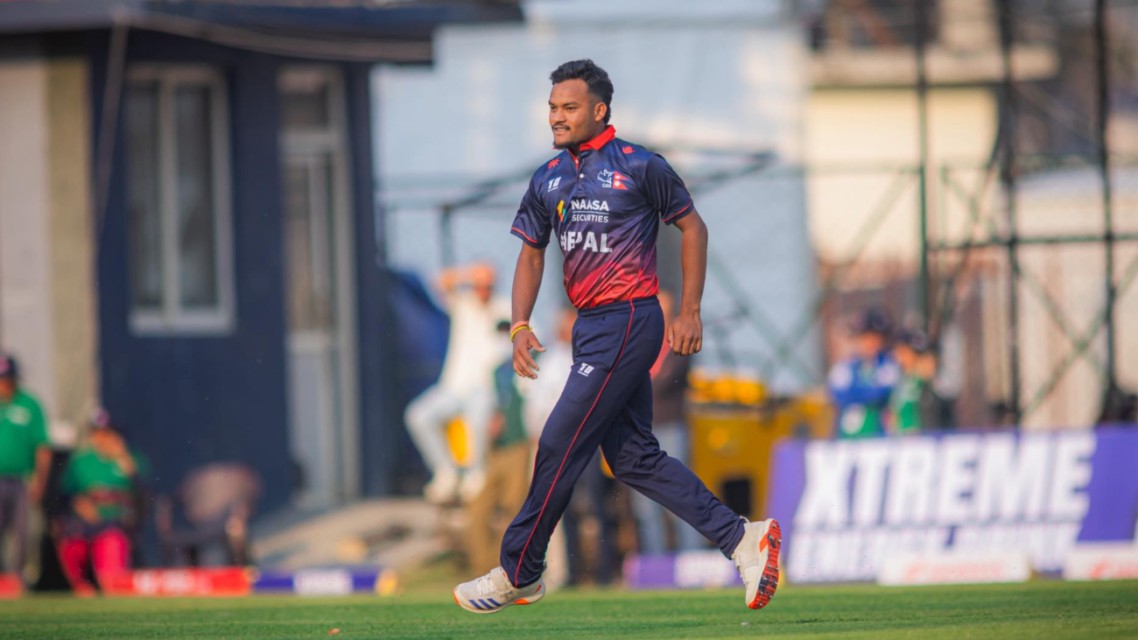 टी-२० अन्तर्राष्ट्रियमा हेमन्त धामी को पहिलो विकेट