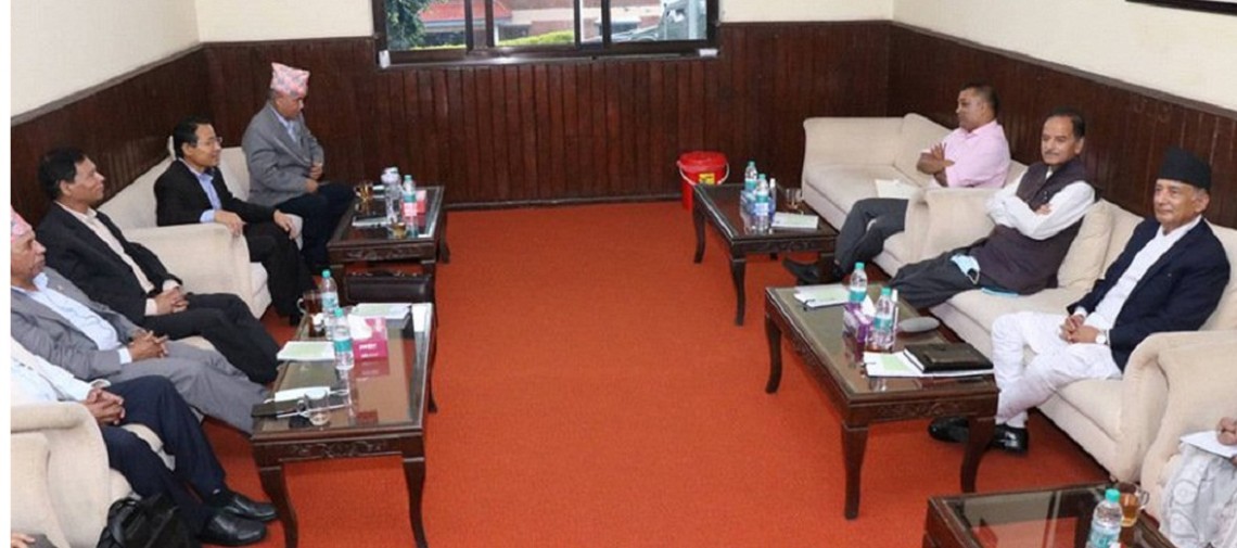 सत्ता गठबन्धनको कार्यदल बैठक बालुवाटारमा जारी