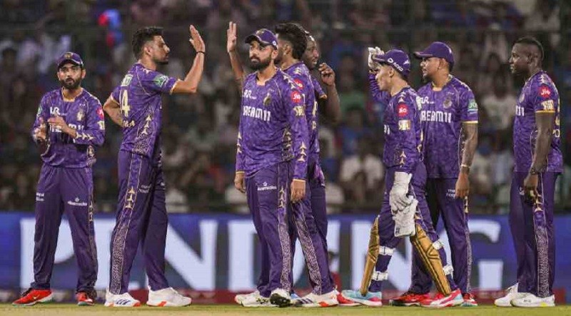 आईपीएल क्रिकेटमा कोलकाताले दिल्लीलाई १४ रनले हरायो