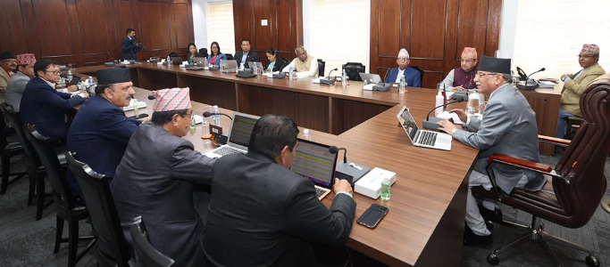 प्रधानमन्त्रीको भारत भ्रमणका एजेन्डाबारे मन्त्रिपरिषद्‍मा छलफल