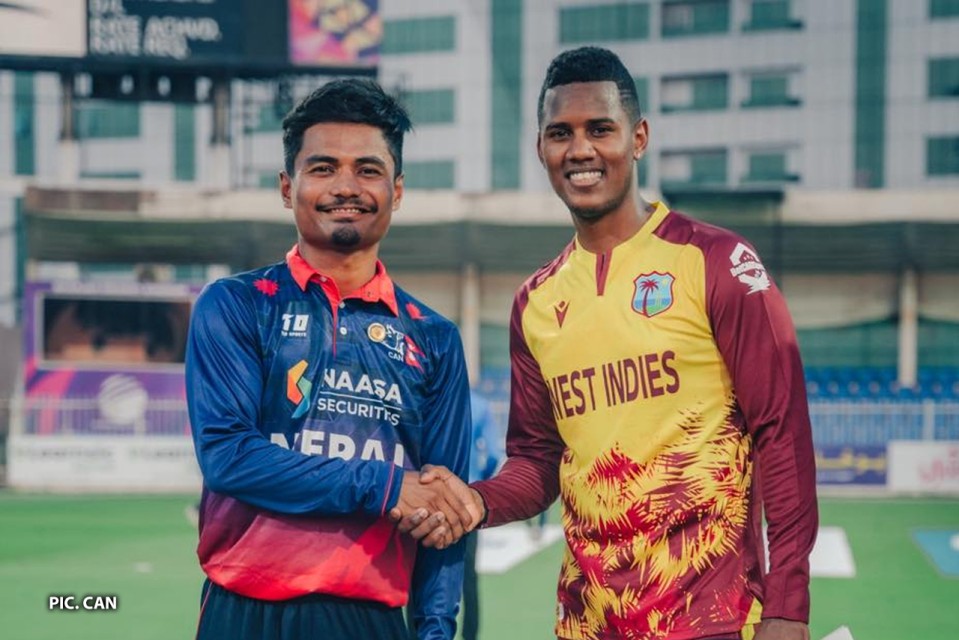 नेपालले वेस्ट इन्डिजसँग दोस्रो खेल खेल्दै