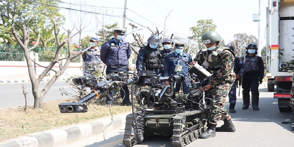 संसद् भवन अगाडि भेटिएको शङ्कास्पद वस्तु निष्क्रिय पारियो