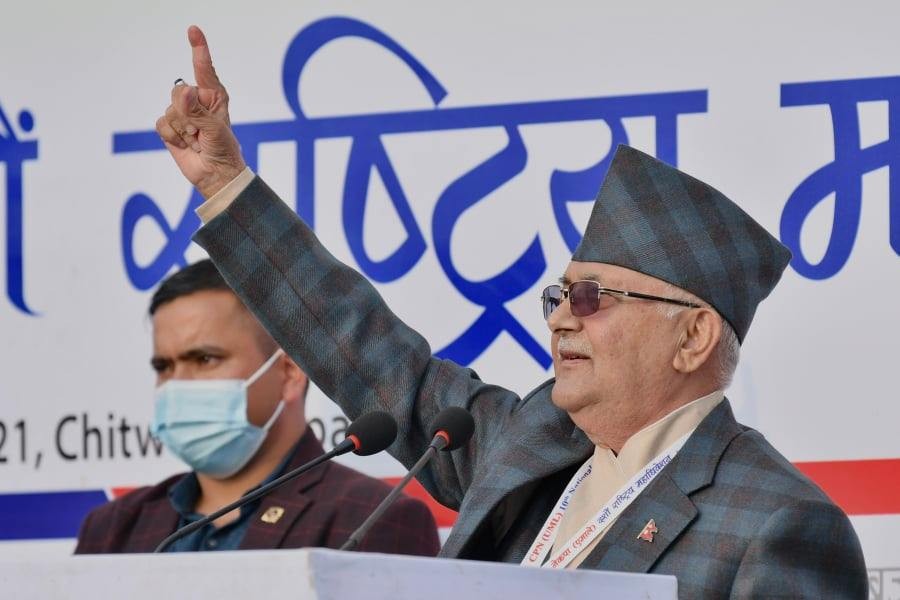 एमाले सिद्धियो भन्नेले हिजोको जनपरिचालन देखे होलान् : केपी ओली
