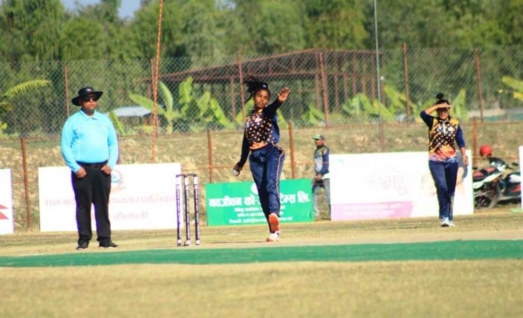 प्रधानमन्त्री कप महिला क्रिकेटः प्रदेश १ फाइनलमा, सुदूरपश्चिम बाहिरियो