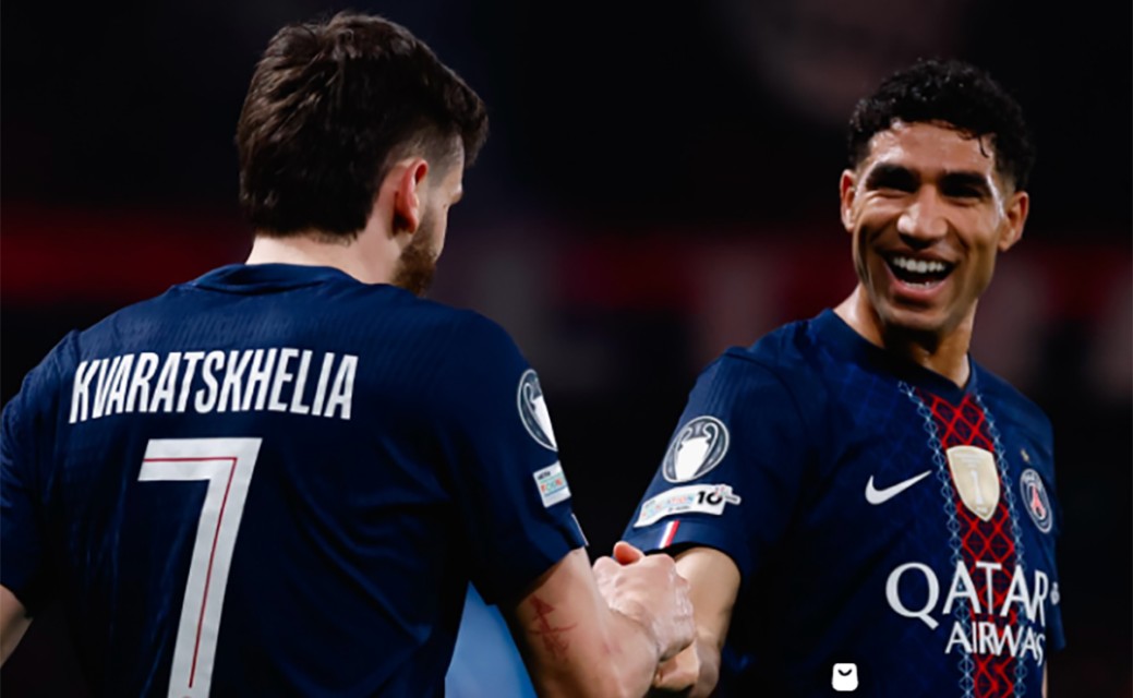 च्याम्पियन्स लिगमा पीएसजीको दबदबा, लिभरपुल २-० ले पराजित