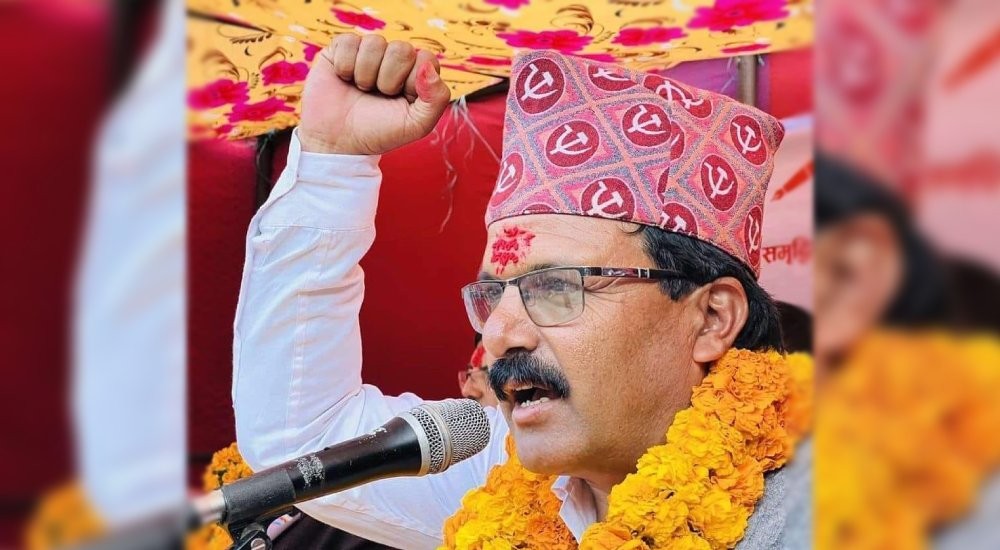 कर्णालीका मुख्यमन्त्री शर्माले विश्वासको मत लिँदै