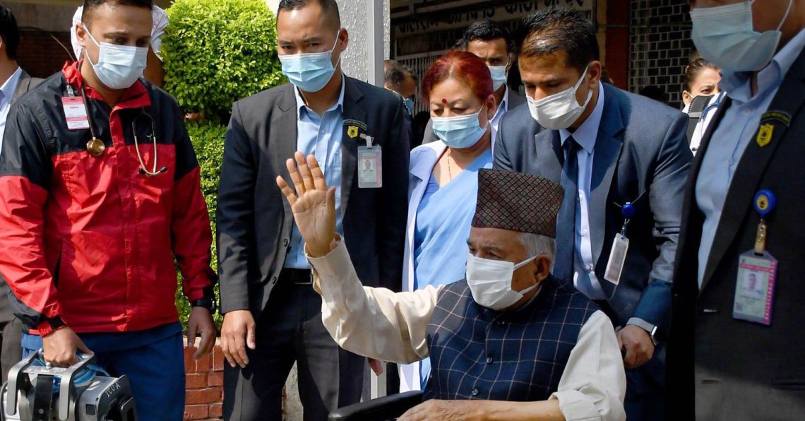 राष्ट्रपति  पौडेलले भारतमा उपचारका क्रममा भएको खर्च आफैं ब्यहोर्ने