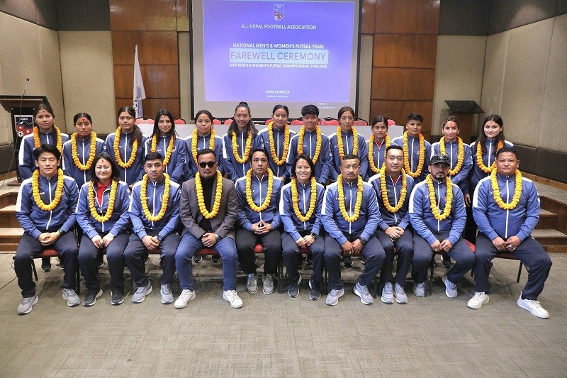 साफ फुटसल च्याम्पियनसिपको महिलातर्फ आज नेपालले श्रीलङ्कसँग खेल्दै