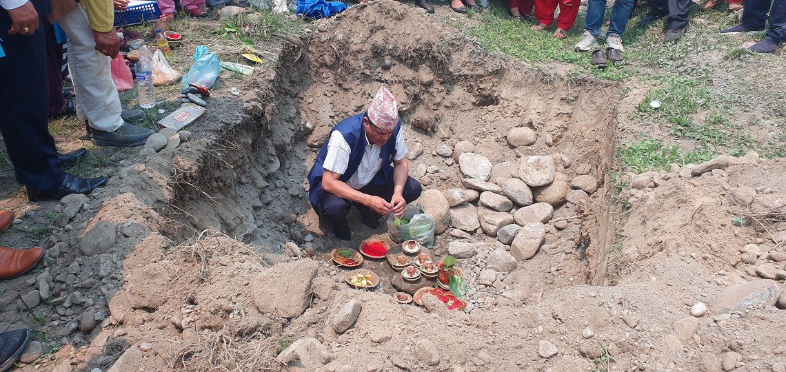 दुलेगौडा–लामागाउँ सडक स्तरोन्नति