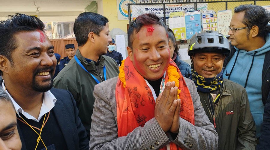 काठमाडौं-८ (क) मा हाम्रो नेपाली पार्टीका बज्राचार्य विजयी