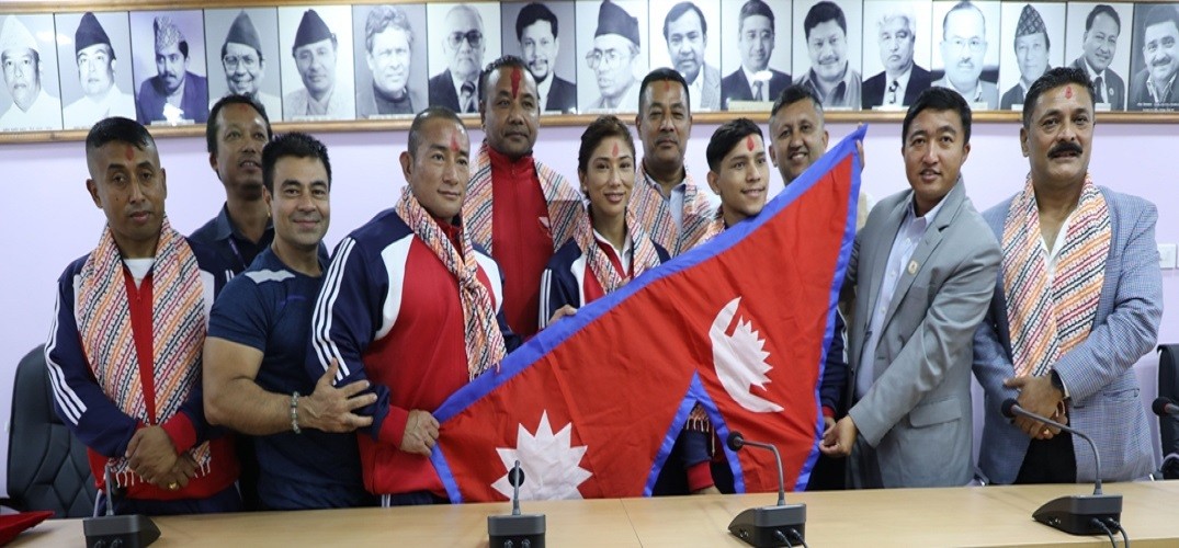 पदक विजेता शारिरीक सुगठन टोली आज स्वदेश फर्कदै