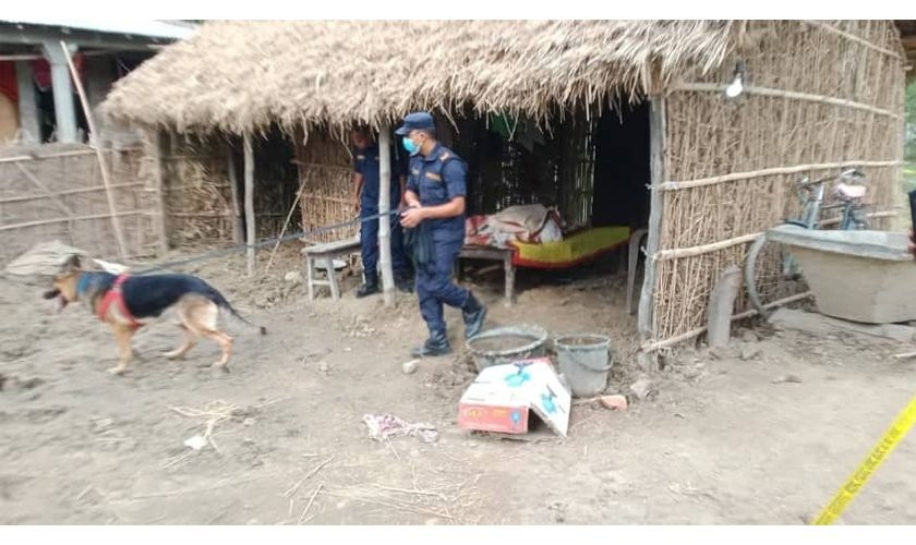 सुतिरहेको अवस्थामा धारिलो हतियार प्रहार गरी बाबु–छोराको हत्या