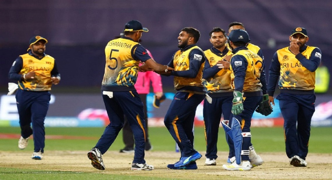 टी–२० विश्व कप क्रिकेट : श्रीलङ्काद्वारा यूएई पराजित