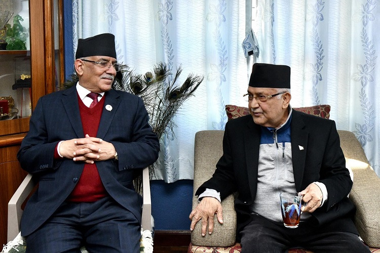 नेकपा विभाजनपछि प्रचण्ड पहिलो पटक बालकोट पुग्दा......