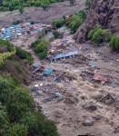 हुम्लाको नेप्का गाउँमा भीषण असिना-पानीसहितको बाढी, बस्ती र खेतीयोग्य जमिनमा ठूलो क्षति