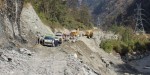 महभिरमा पहिरो खस्दा बेनी-जोमसोम सडक अवरुद्ध