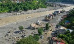 भोटेकोशीमा बाढीको जोखिम कायमै, तल्लो तटीय क्षेत्रमा उच्च सतर्कता