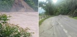 कृष्णभीरमा बाढीको कटान, काठमाडौं-मुग्लिन सडक पूर्णरूपमा अवरुद्ध