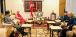 राष्ट्रपति र प्रधानमन्त्री तथा तीन शिर्ष दलका नेताबीच निर्वाचन सफल बनाउने समझदारी, बालुवाटारमा फेरि विस्तृत छलफल गर्ने