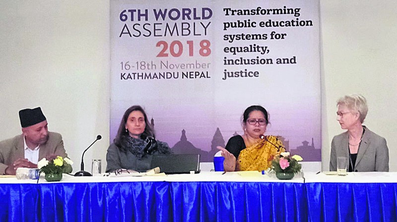 शिक्षाका लागि विश्व अभियान काठमाडौमा शुरु