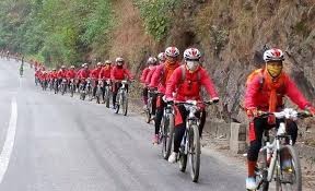 पशुपतिबाट जानकी मन्दिरसम्म साइकल यात्रा