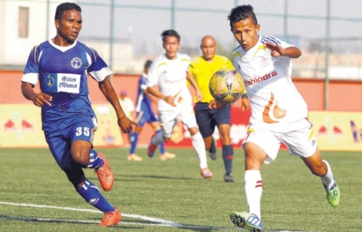 ए डिभिजन लिगमा आठौ चरणका खेल सुरु